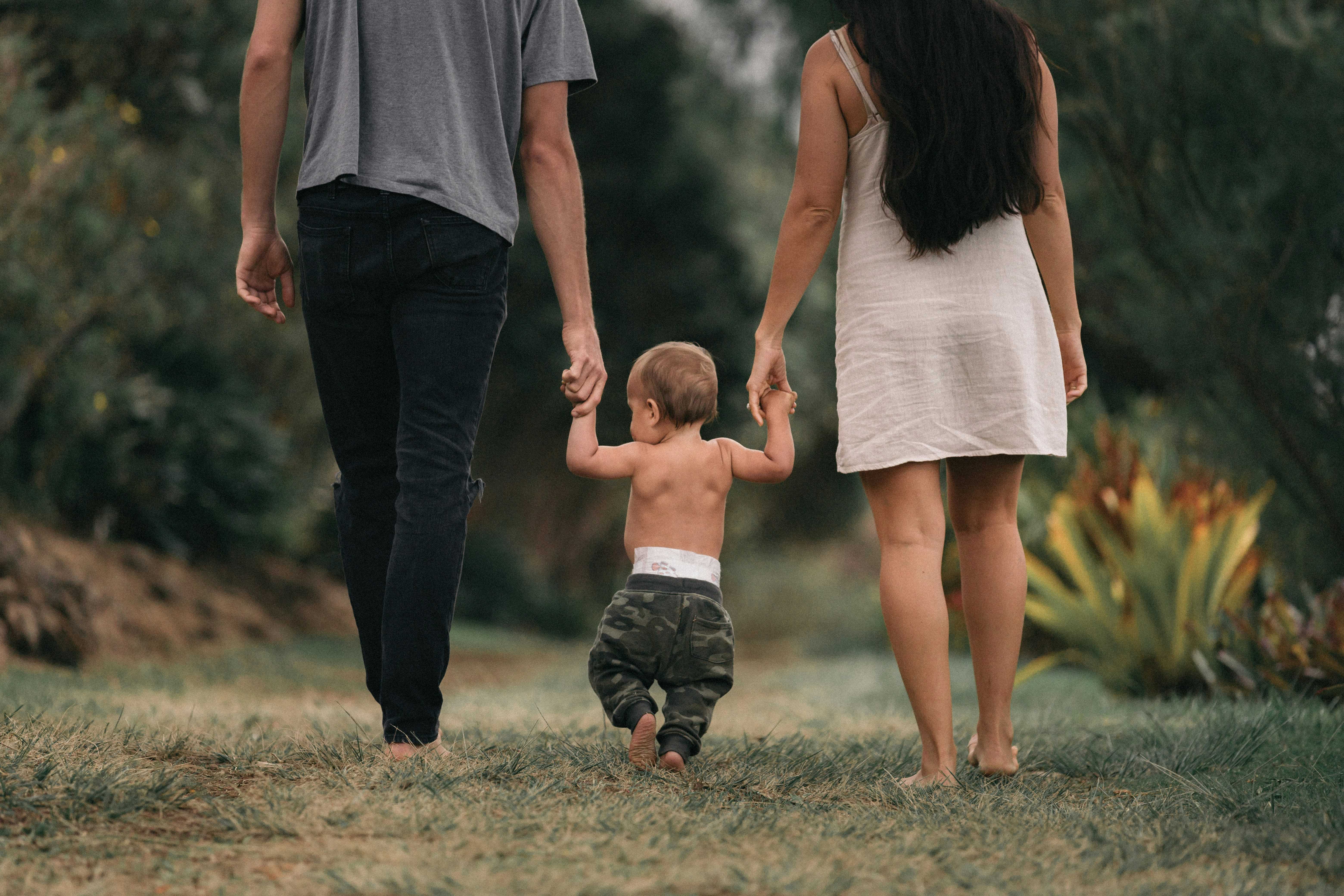A family walking together